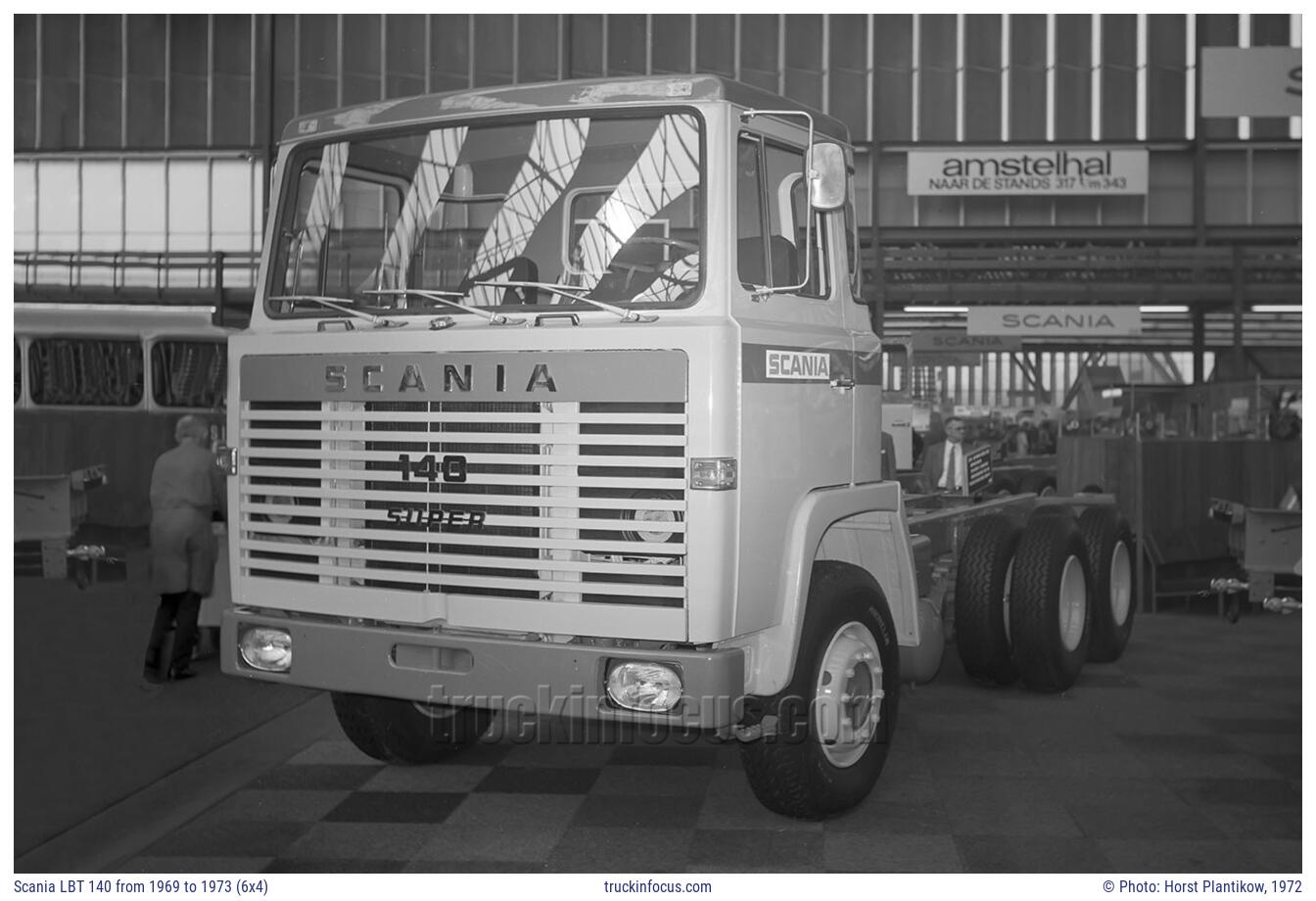 Scania LBT 140 from 1969 to 1973 (6x4) Photo 1972