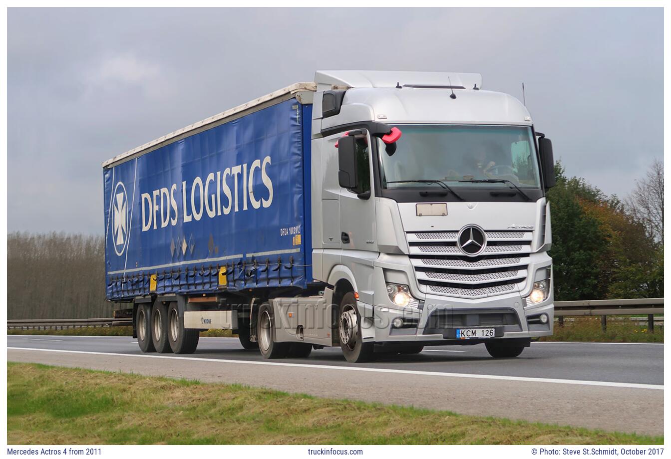 Mercedes Actros 4 from 2011 Photo October 2017