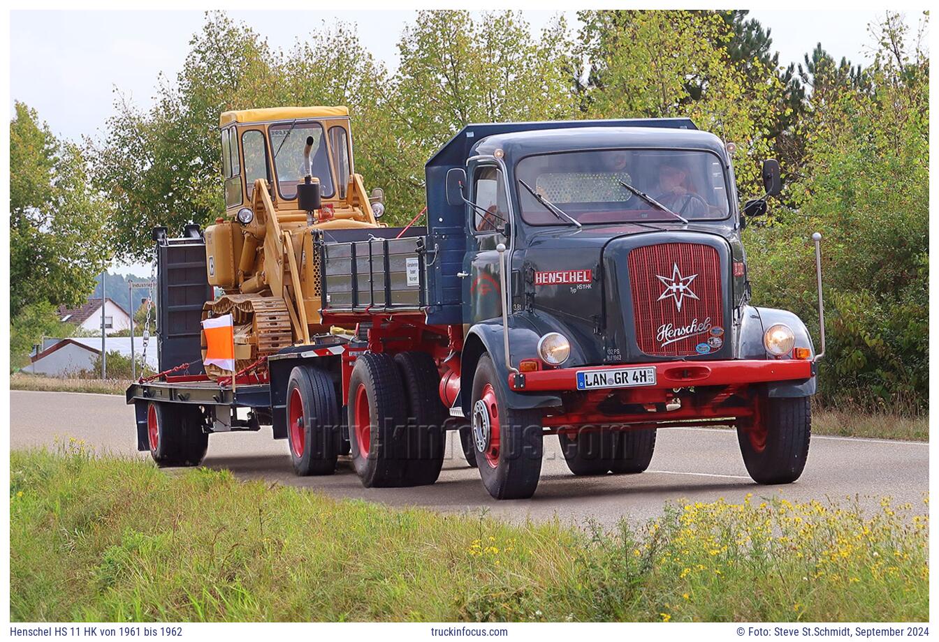 Henschel HS 11 HK von 1961 bis 1962 Foto September 2024