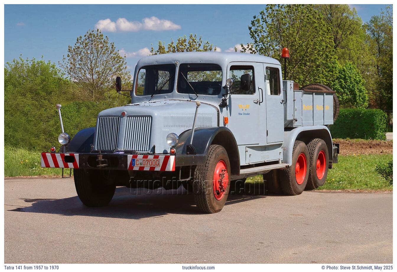 Tatra 141 from 1957 to 1970 Photo May 2025