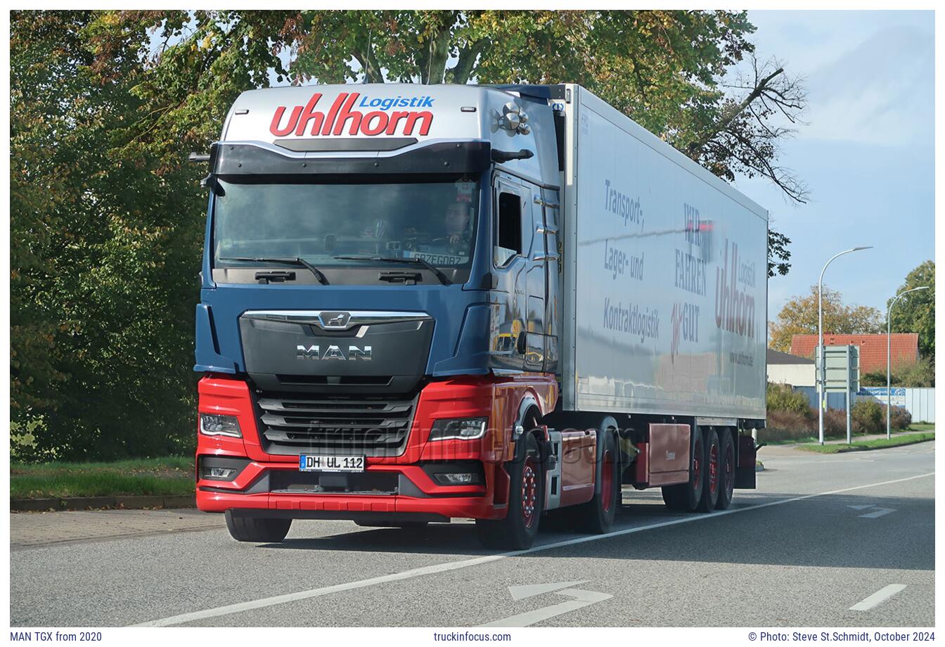 MAN TGX from 2020 Photo October 2024