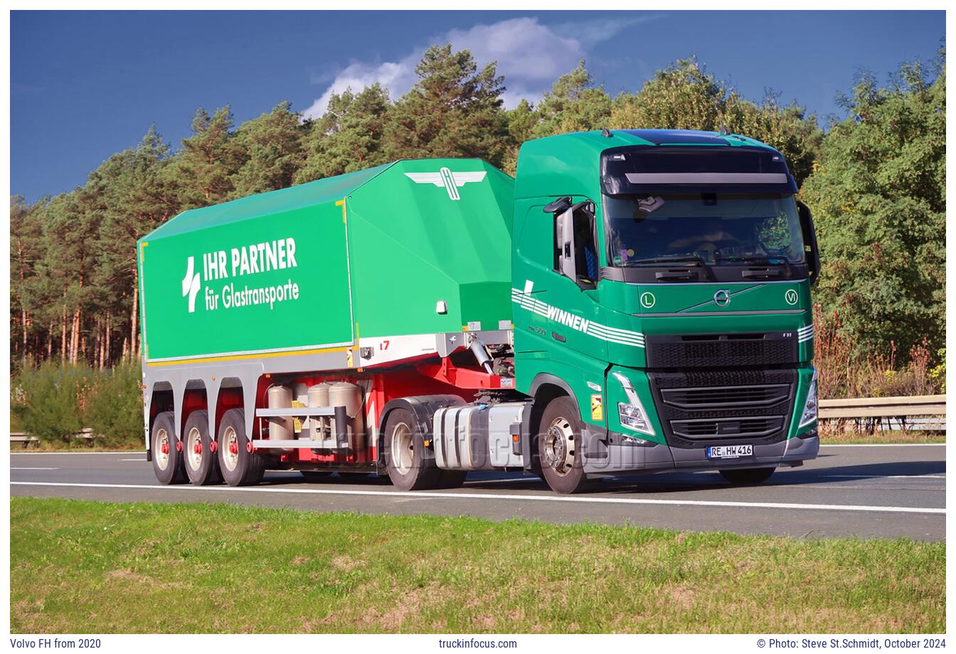 Volvo FH from 2020 Photo October 2024