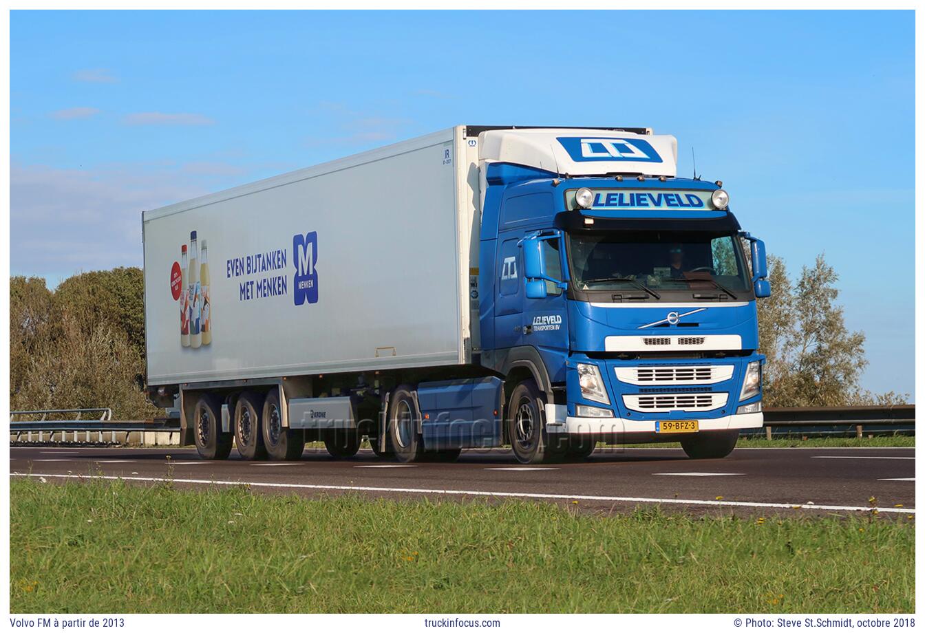 Volvo FM à partir de 2013 Photo octobre 2018