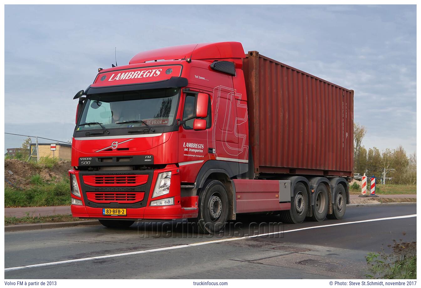 Volvo FM à partir de 2013 Photo novembre 2017