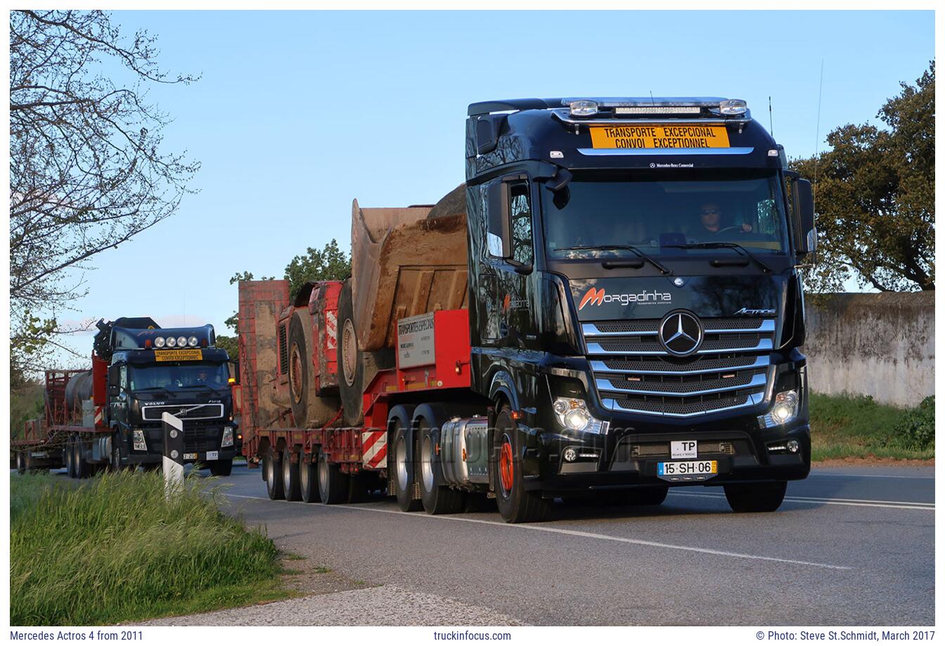 Mercedes Actros 4 from 2011 Photo March 2017