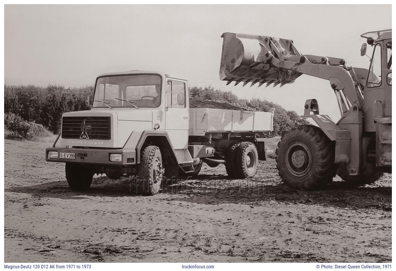 Magirus-Deutz 120 D12 AK from 1971 to 1973 Photo 1971