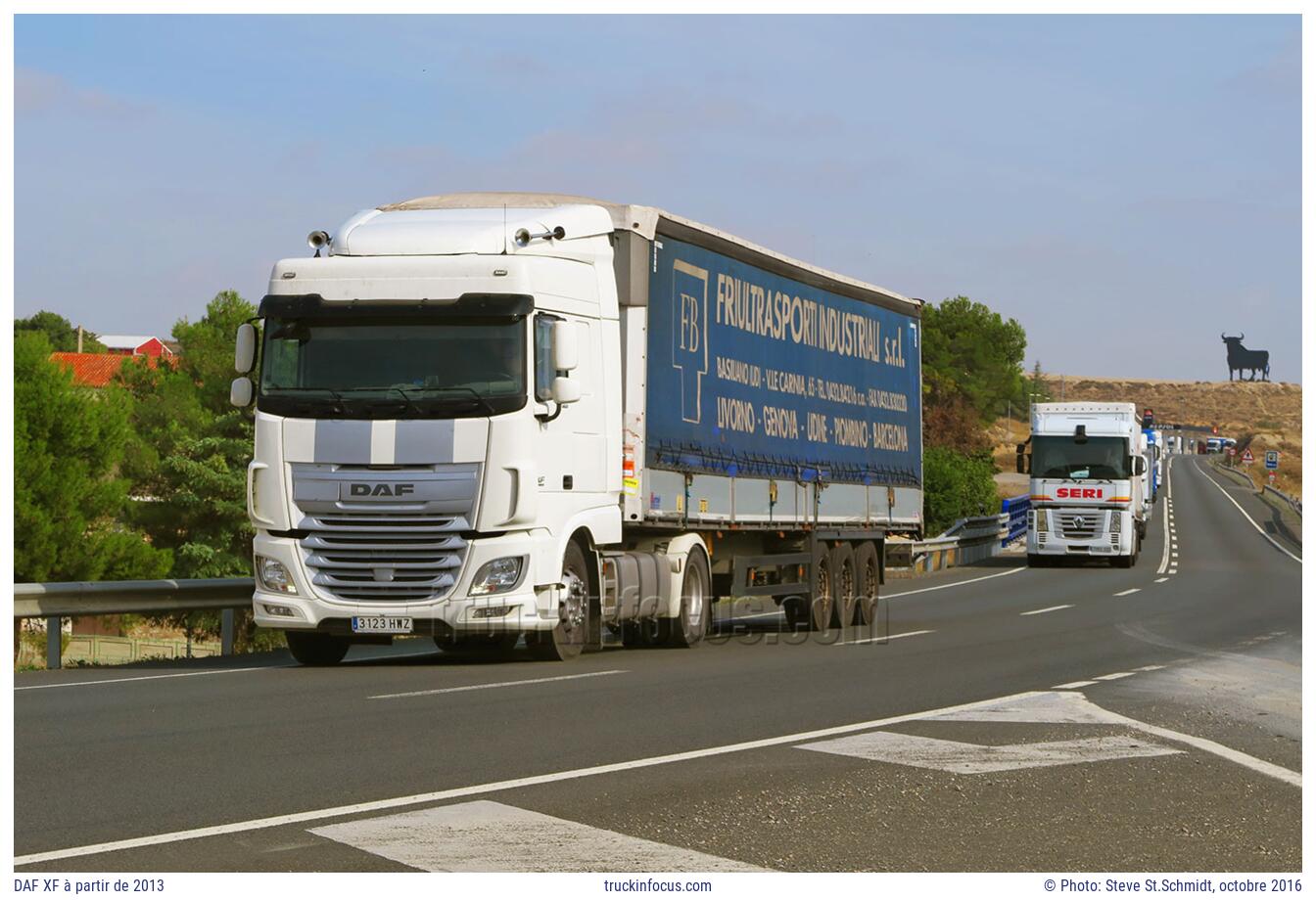 DAF XF à partir de 2013 Photo octobre 2016