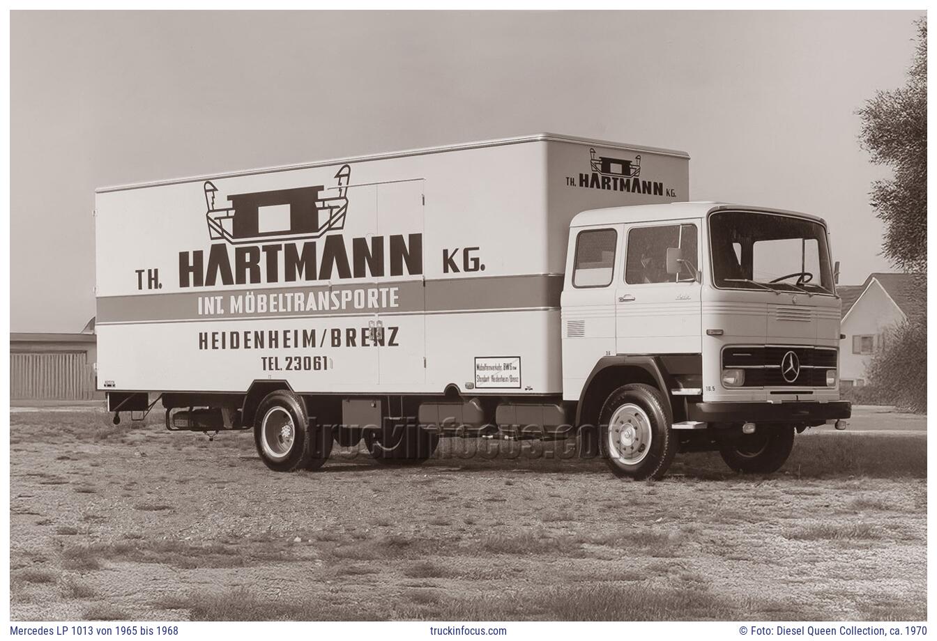 Mercedes LP 1013 von 1965 bis 1968 Foto ca. 1970