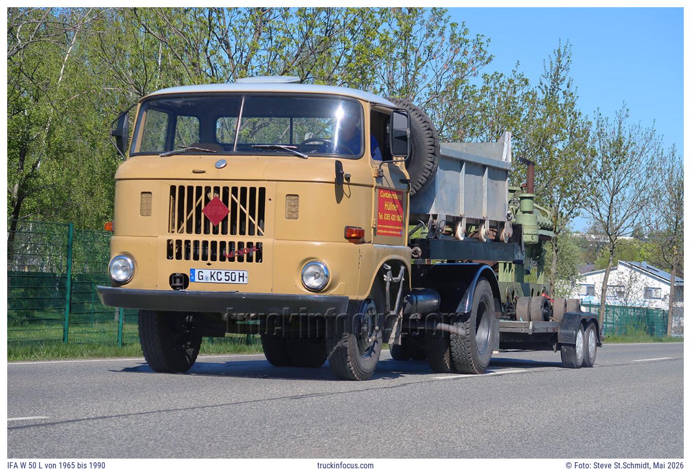 IFA W 50 L von 1965 bis 1990 Foto Mai 2026