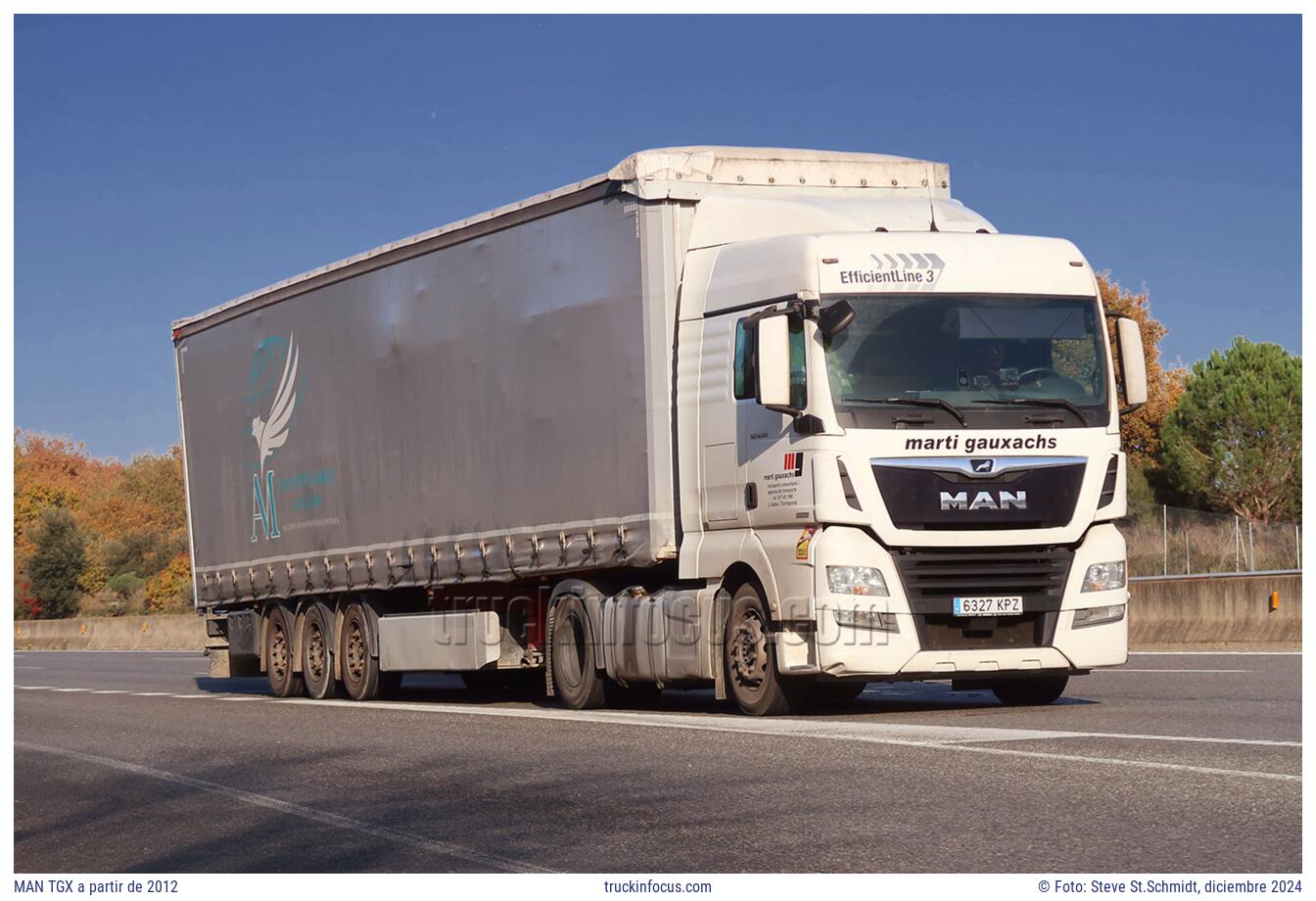 MAN TGX a partir de 2012 Foto diciembre 2024