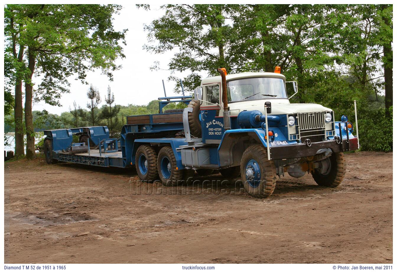 Diamond T M 52 de 1951 à 1965 Photo mai 2011