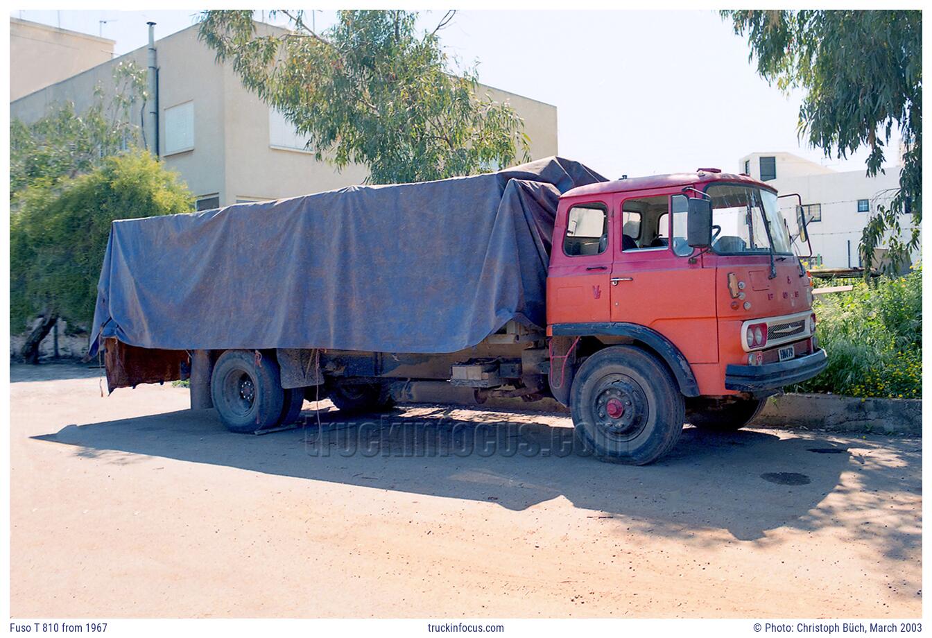 Fuso T 810 from 1967 Photo March 2003