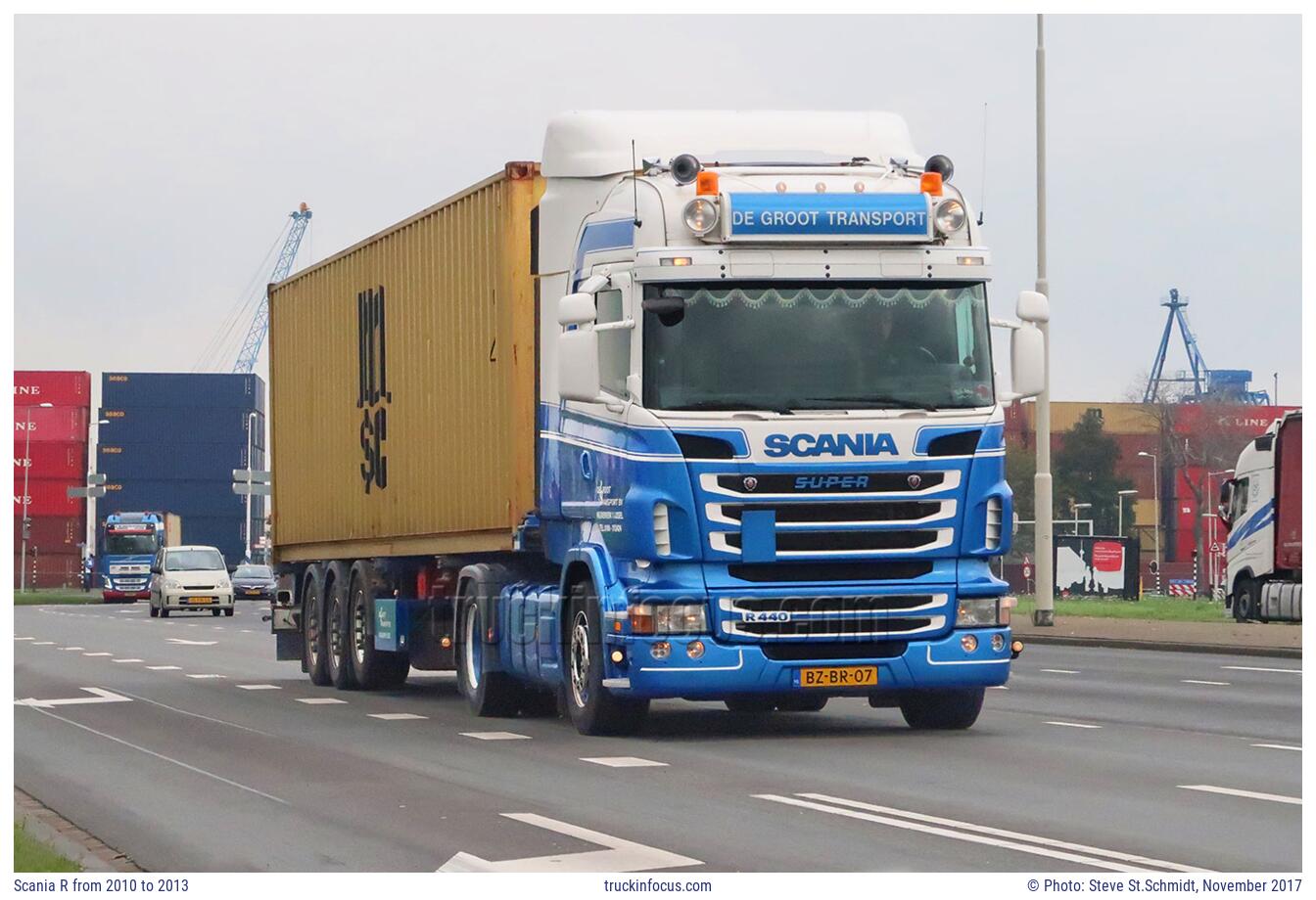 Scania R from 2010 to 2013 Photo November 2017