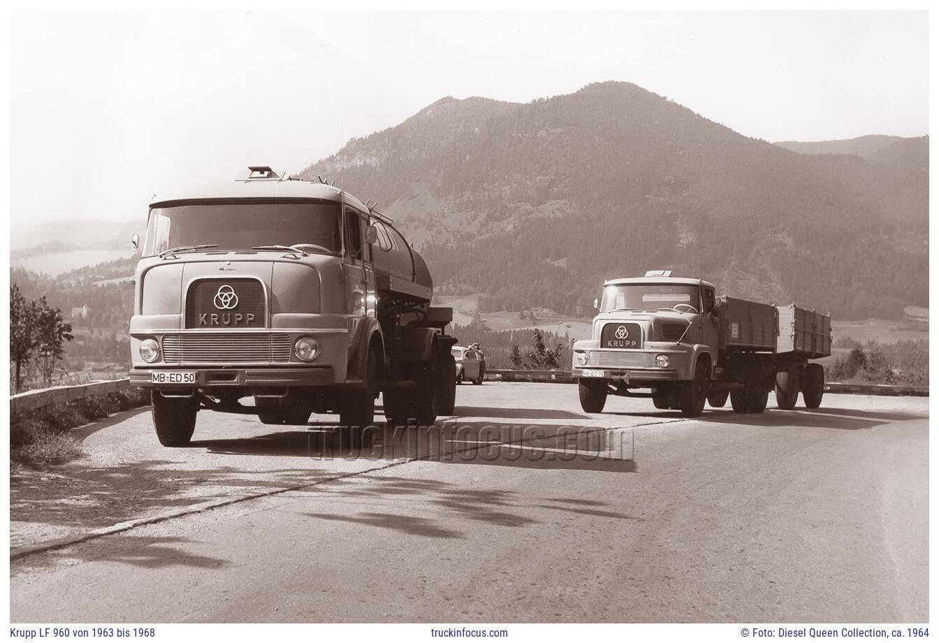 Krupp LF 960 von 1963 bis 1968 Foto ca. 1964