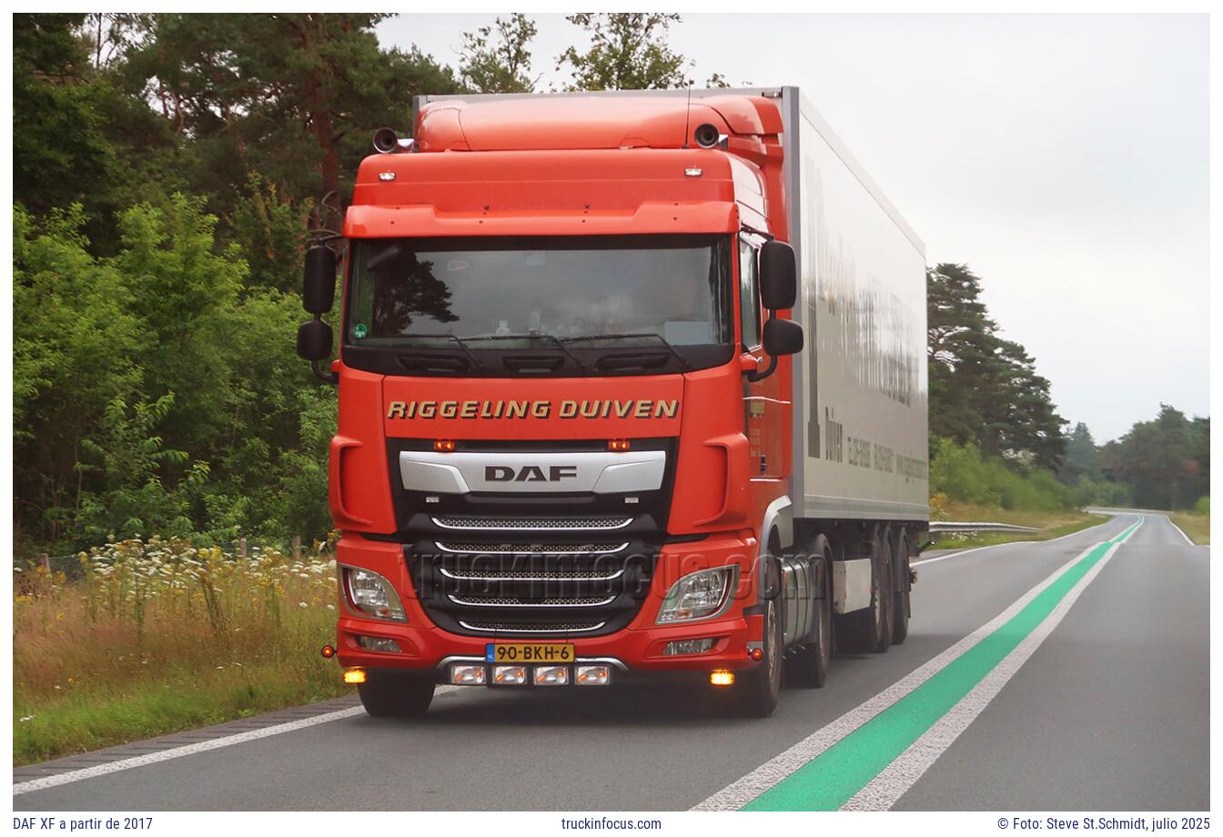 DAF XF a partir de 2017 Foto julio 2025