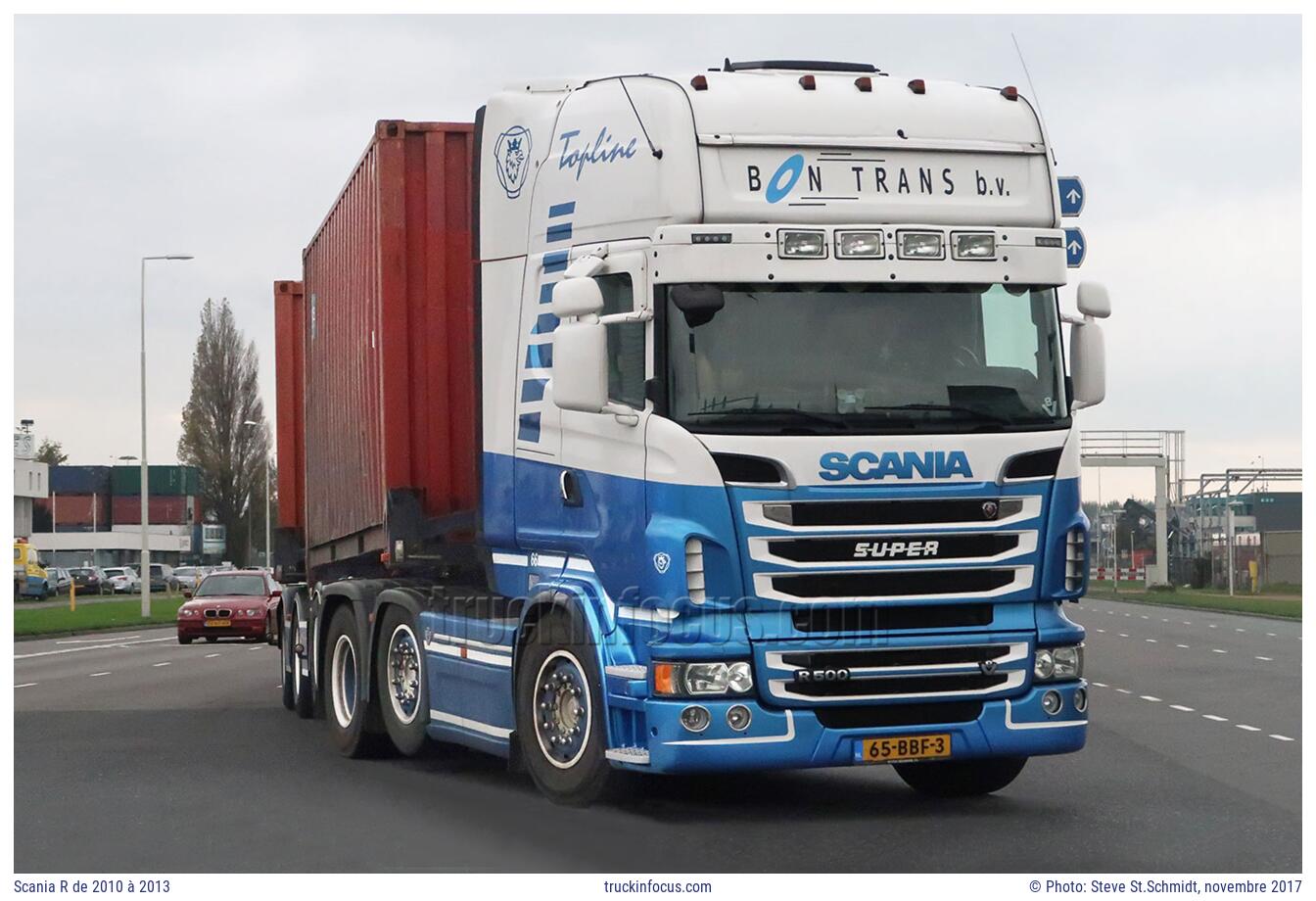 Scania R de 2010 à 2013 Photo novembre 2017