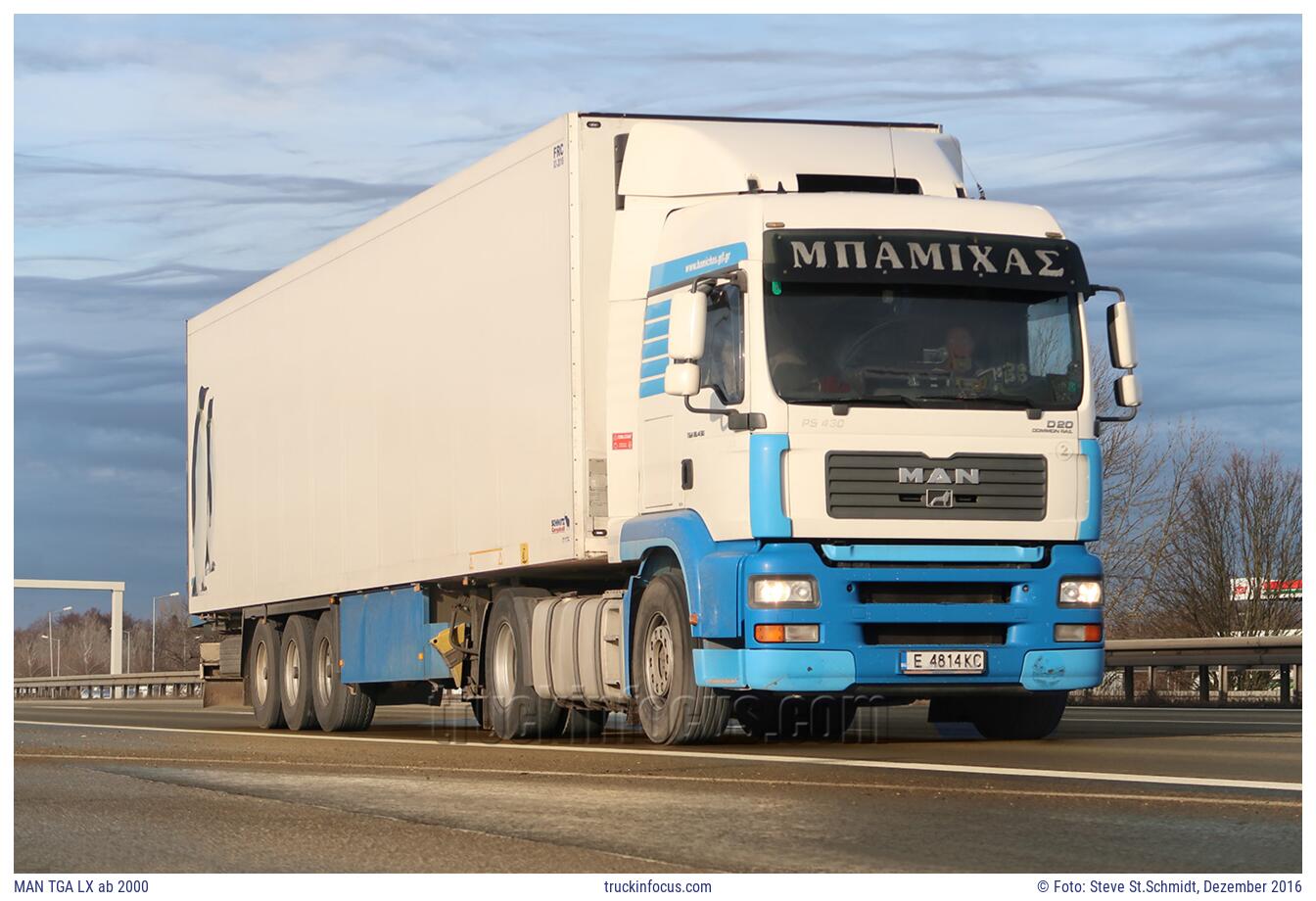 MAN TGA LX ab 2000 Foto Dezember 2016