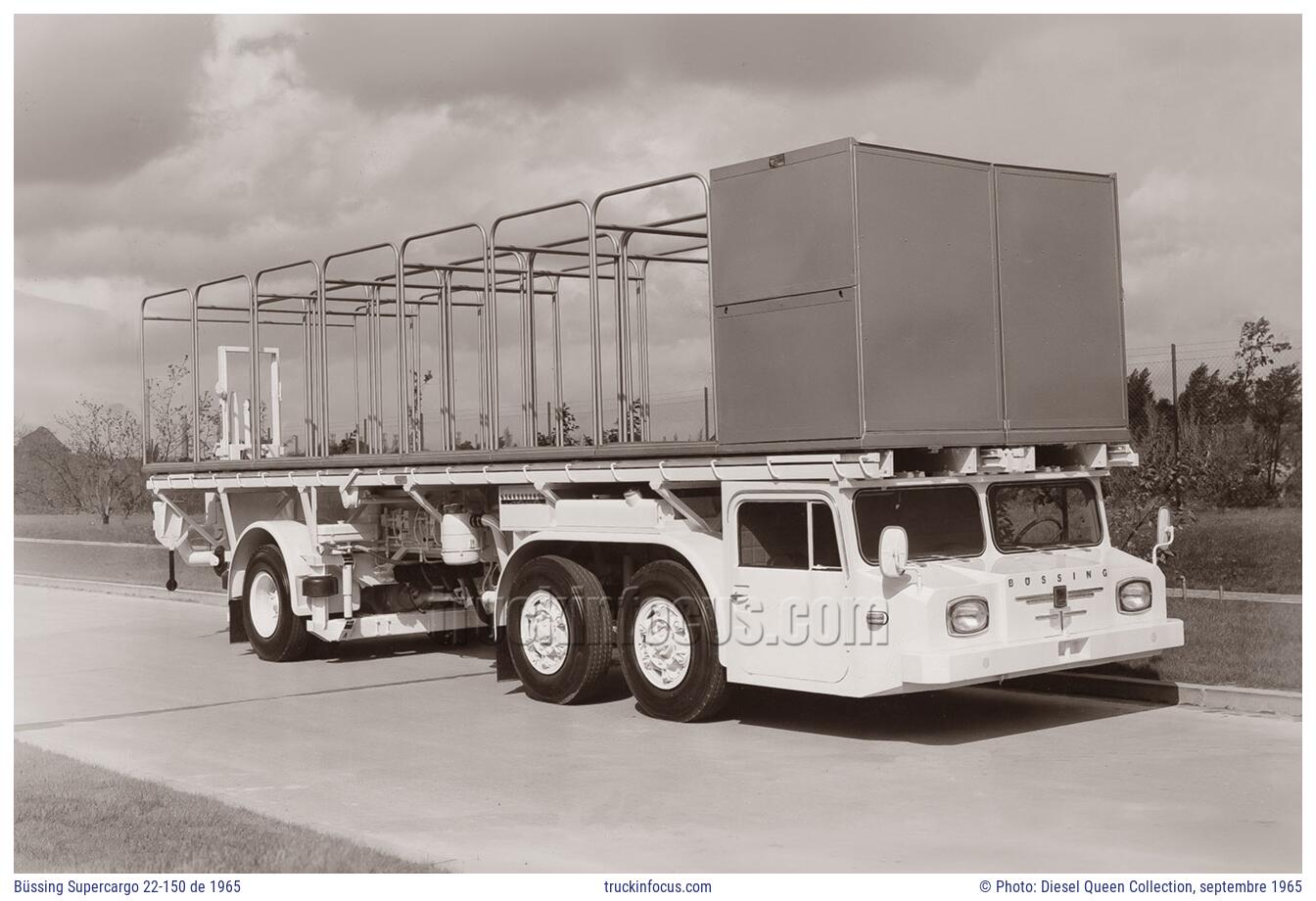 Büssing Supercargo 22-150 de 1965 Photo septembre 1965