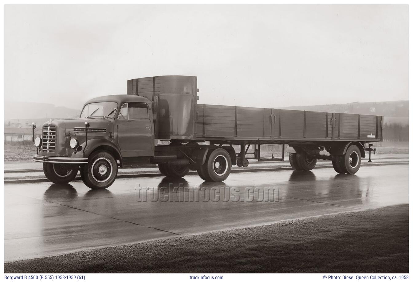 Borgward B 4500 (B 555) 1953-1959 (61) Photo ca. 1958