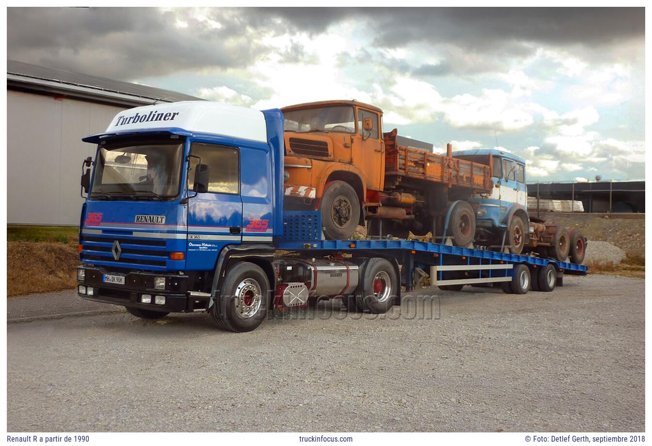 Renault R a partir de 1990 Foto septiembre 2018