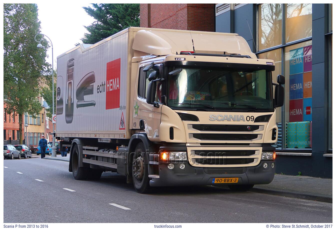 Scania P from 2013 to 2016 Photo October 2017
