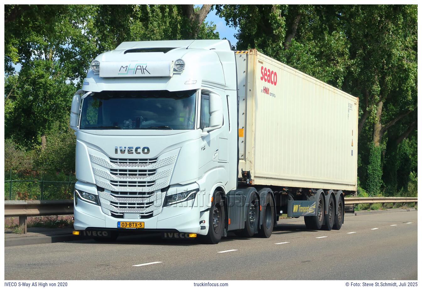 IVECO S-Way AS High von 2020 Foto Juli 2025