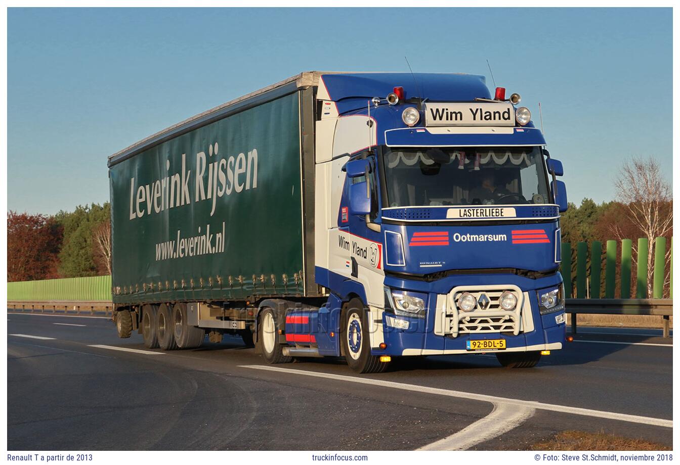 Renault T a partir de 2013 Foto noviembre 2018