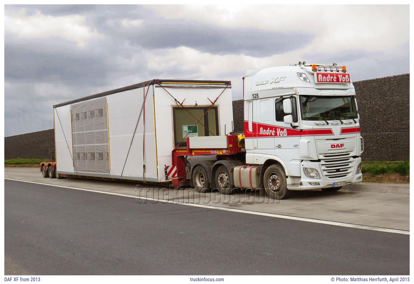 DAF XF from 2013 Photo April 2015