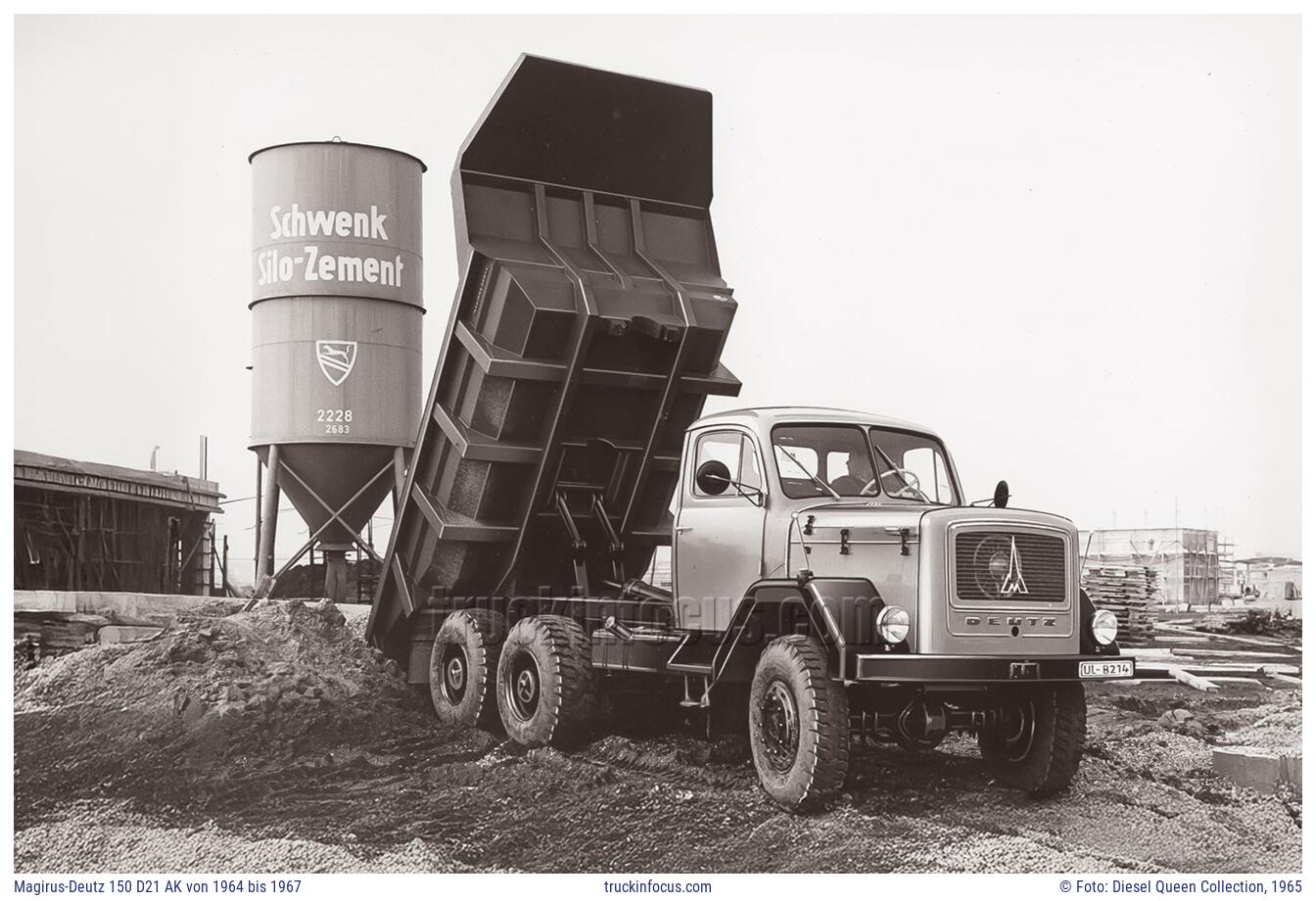 Magirus-Deutz 150 D21 AK von 1964 bis 1967 Foto 1965