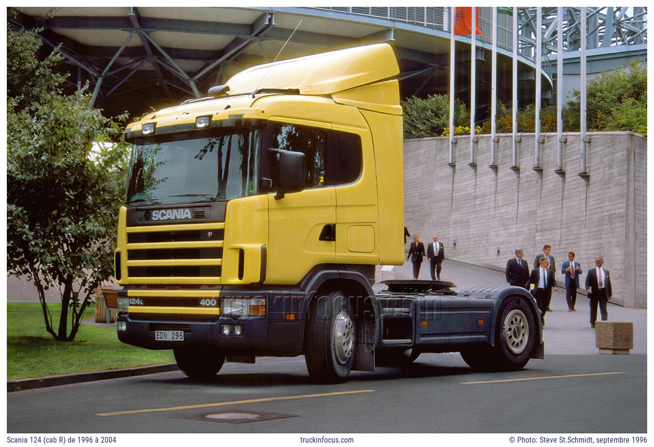 Scania 124 (cab R) de 1996 à 2004 Photo septembre 1996