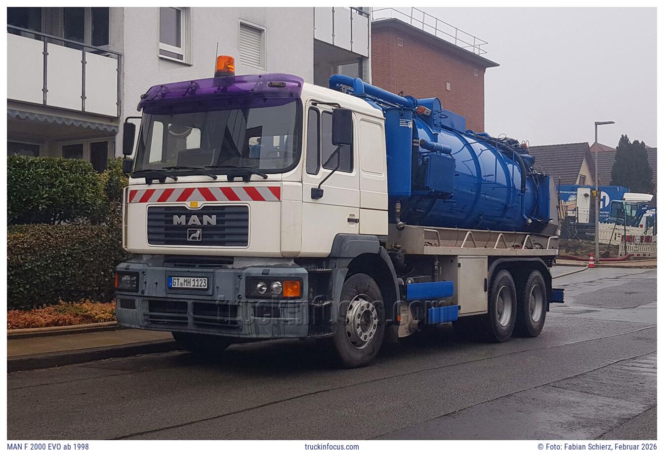MAN F 2000 EVO ab 1998 Foto Februar 2026