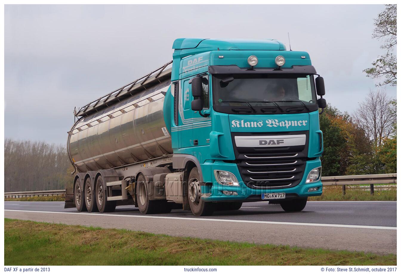 DAF XF a partir de 2013 Foto octubre 2017