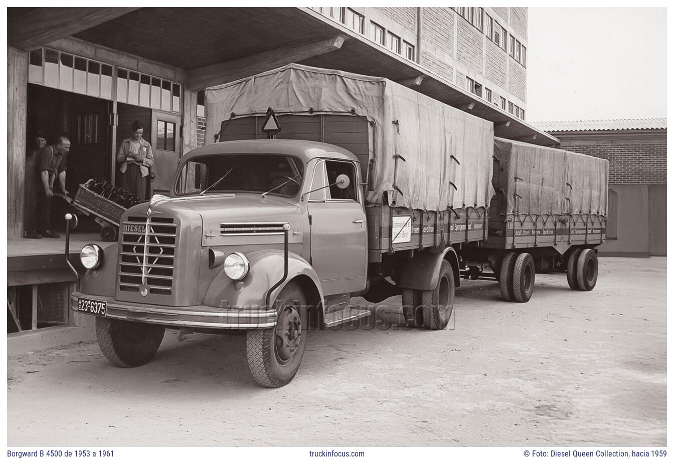 Borgward B 4500 de 1953 a 1961 Foto hacia 1959