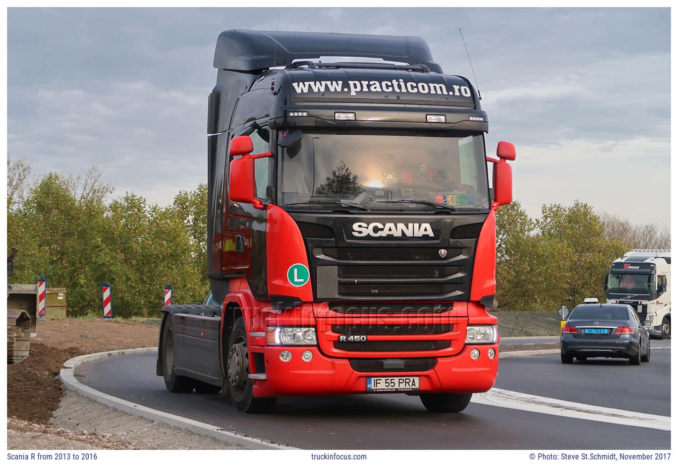 Scania R from 2013 to 2016 Photo November 2017