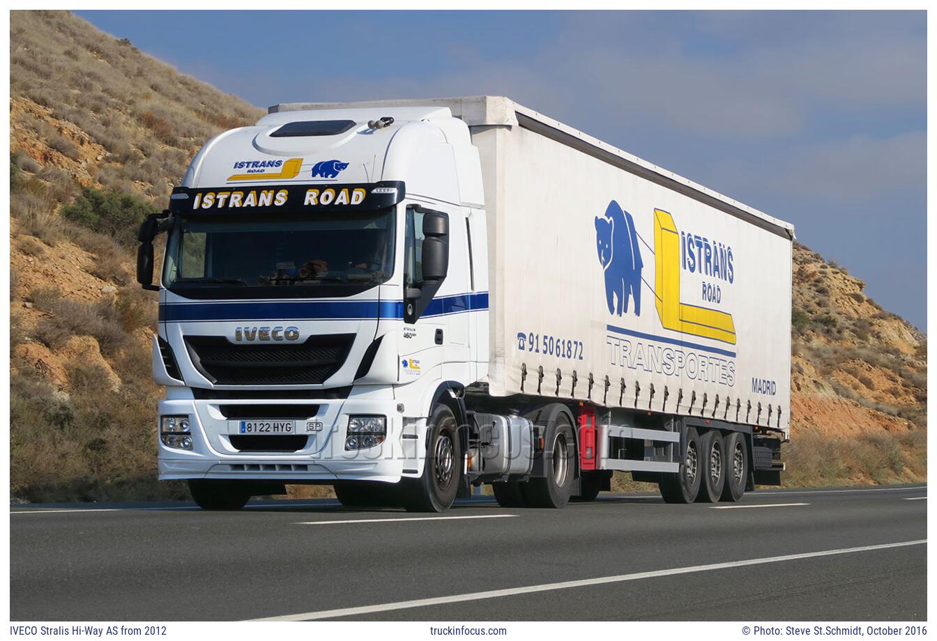 IVECO Stralis Hi-Way AS from 2012 Photo October 2016