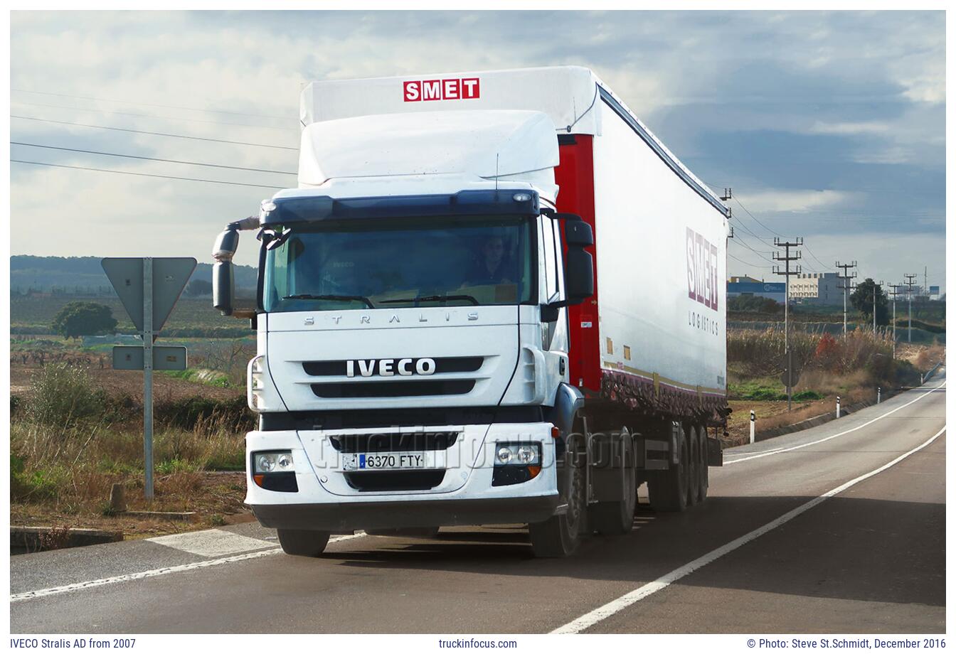 IVECO Stralis AD from 2007 Photo December 2016