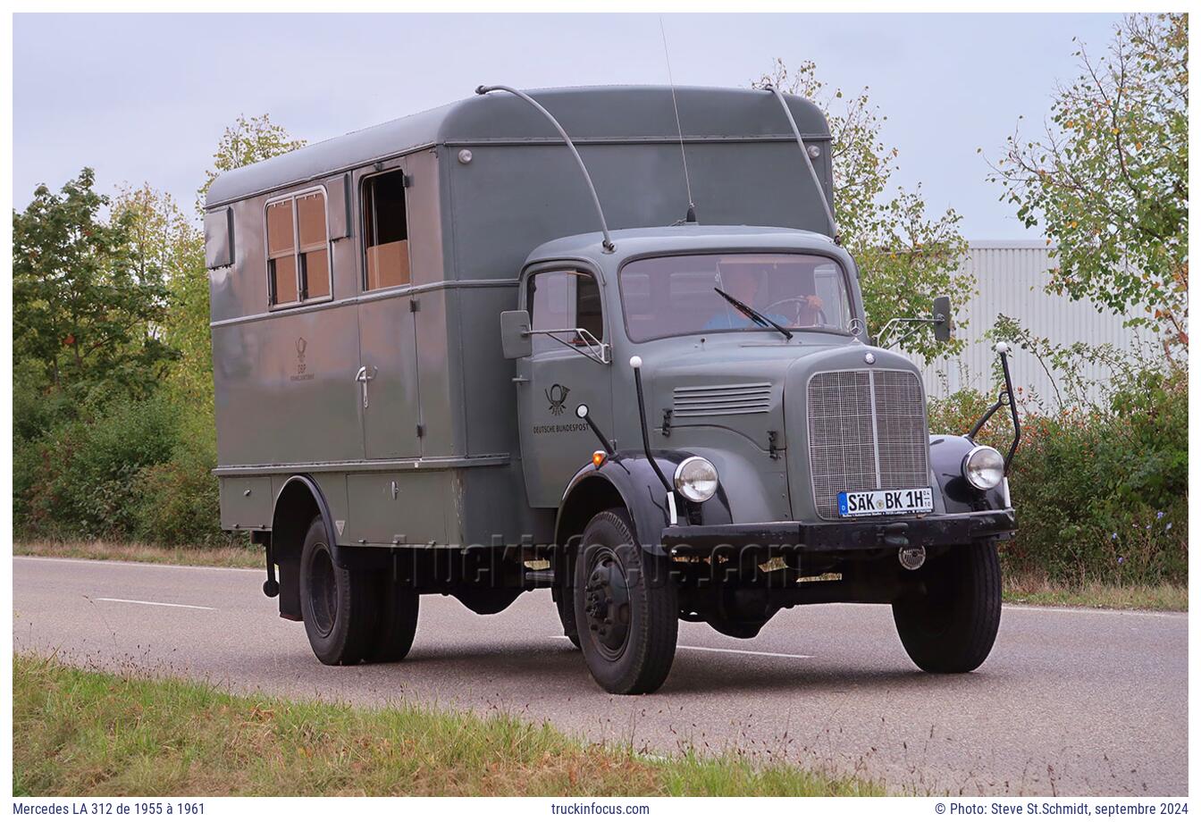 Mercedes LA 312 de 1955 à 1961 Photo septembre 2024