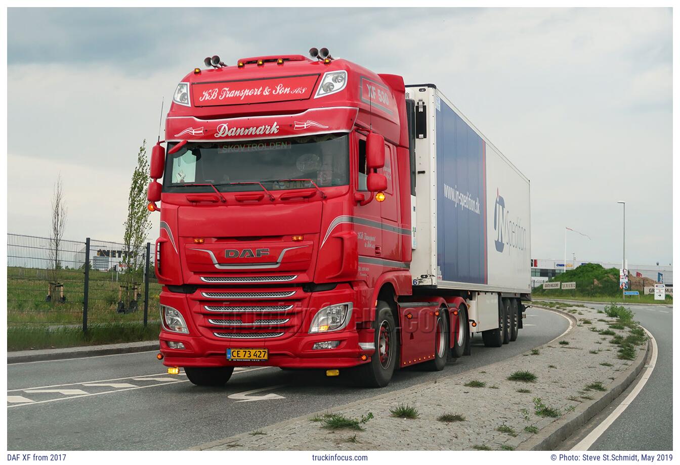 DAF XF from 2017 Photo May 2019