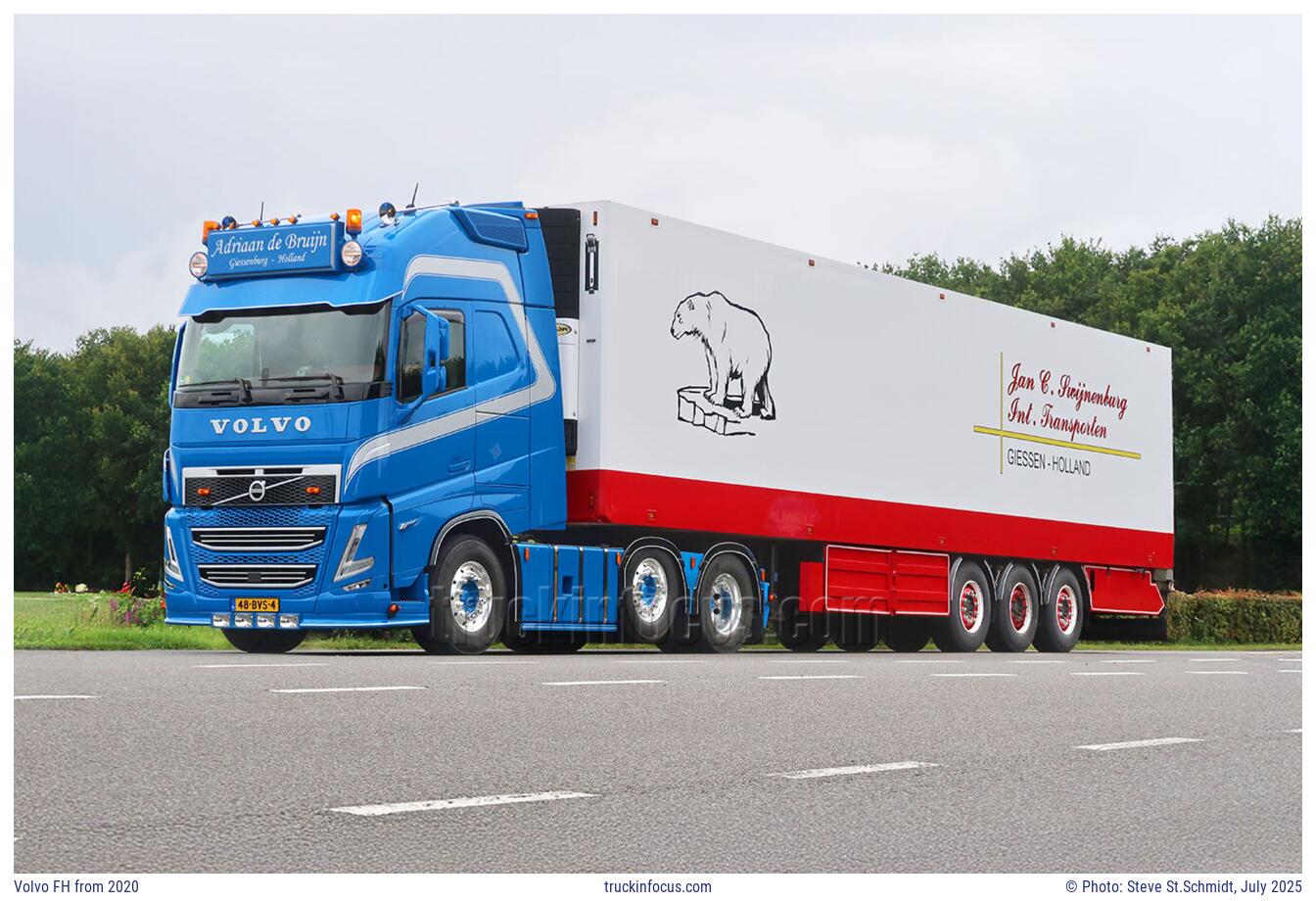 Volvo FH from 2020 Photo July 2025