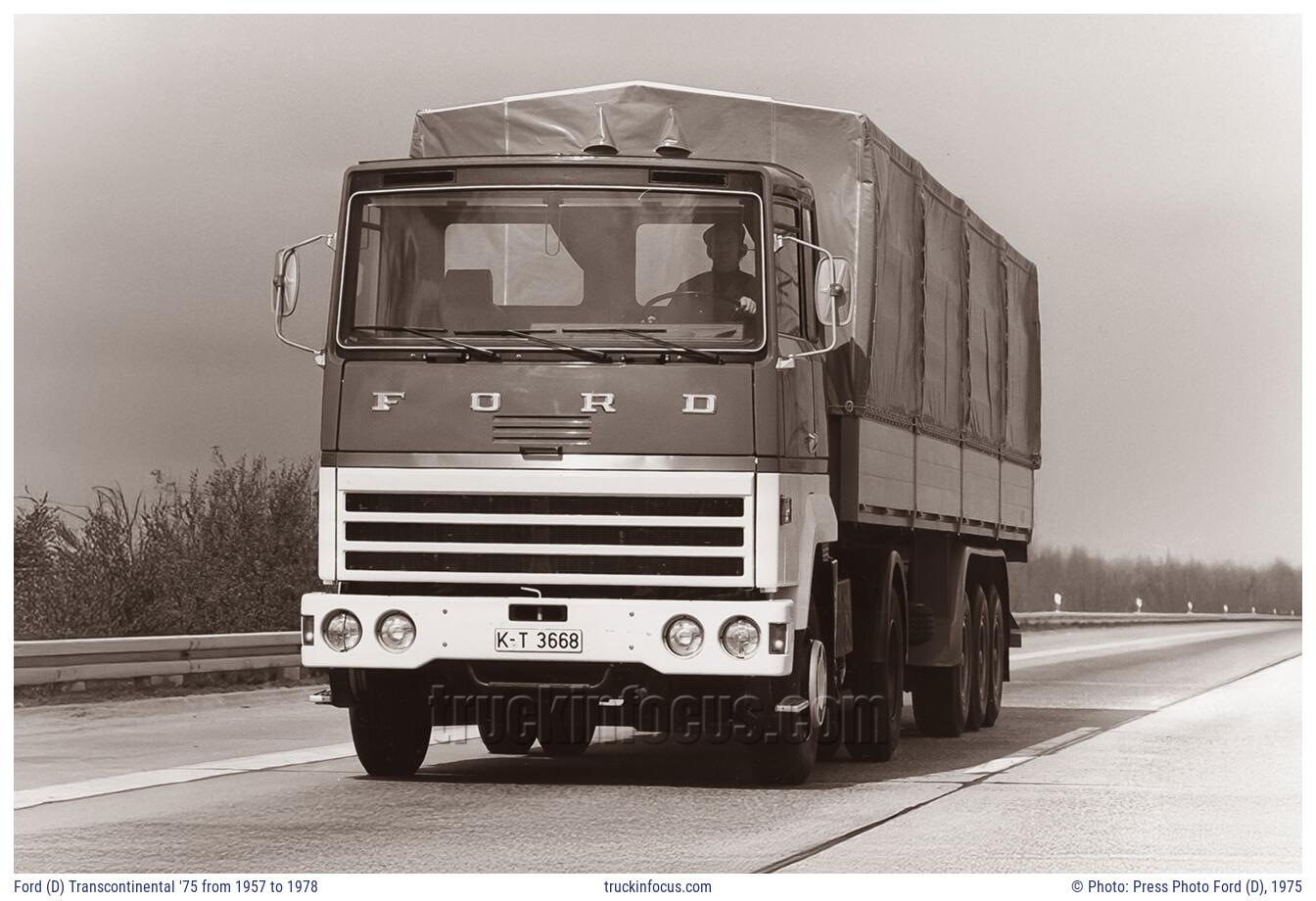 Ford (D) Transcontinental '75 from 1957 to 1978 Photo 1975