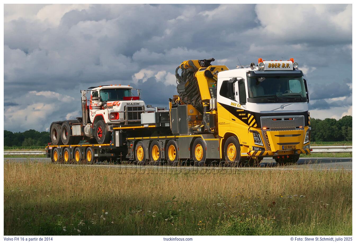Volvo FH 16 a partir de 2014 Foto julio 2025