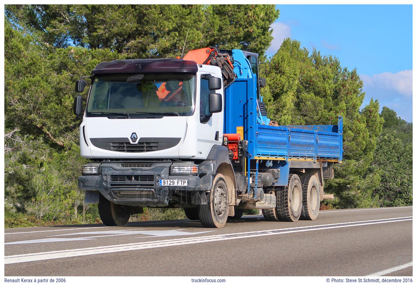 Renault Kerax á partir de 2006 Photo décembre 2016