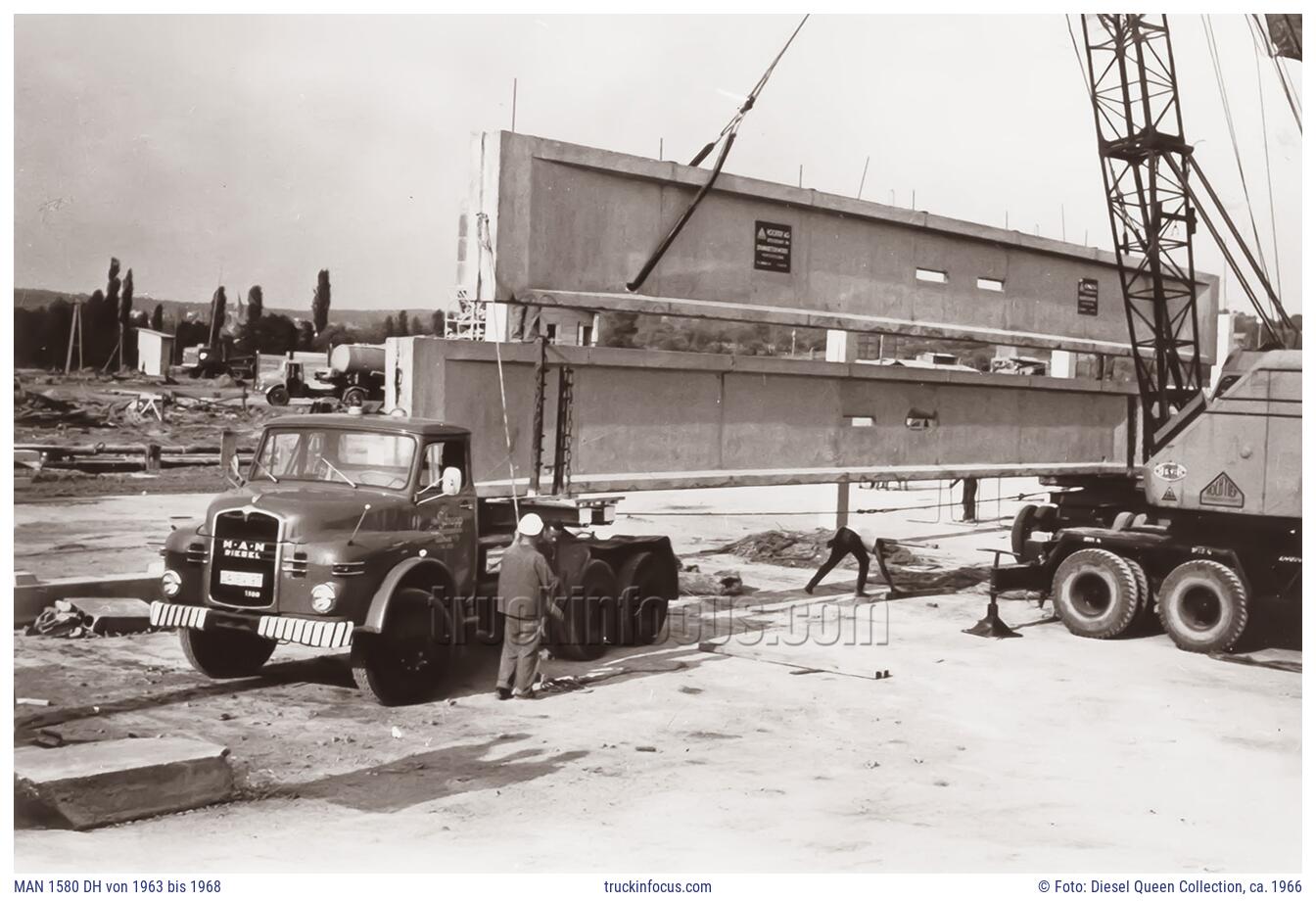 MAN 1580 DH von 1963 bis 1968 Foto ca. 1966