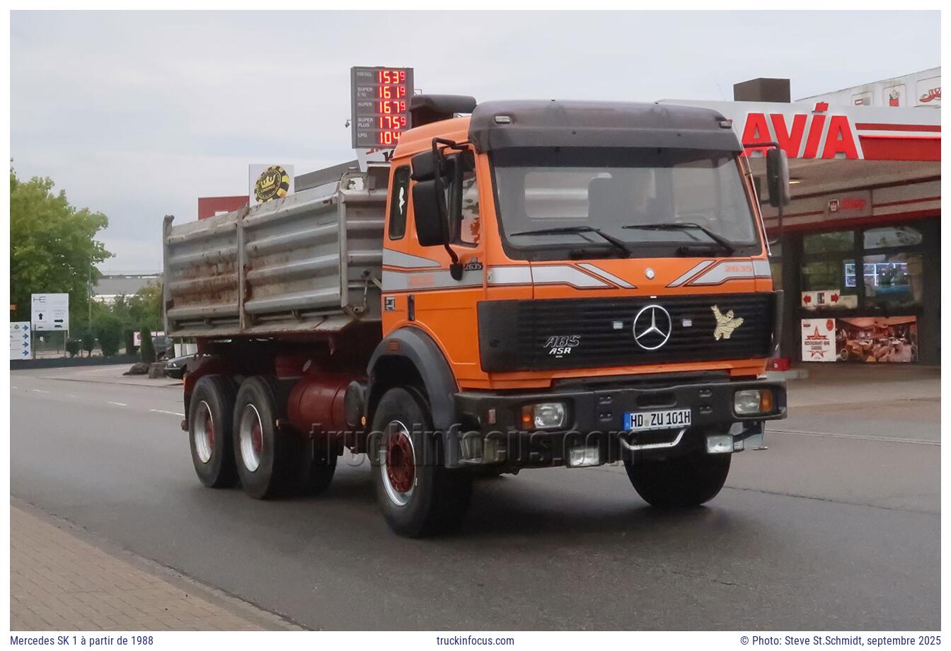 Mercedes SK 1 à partir de 1988 Photo septembre 2025