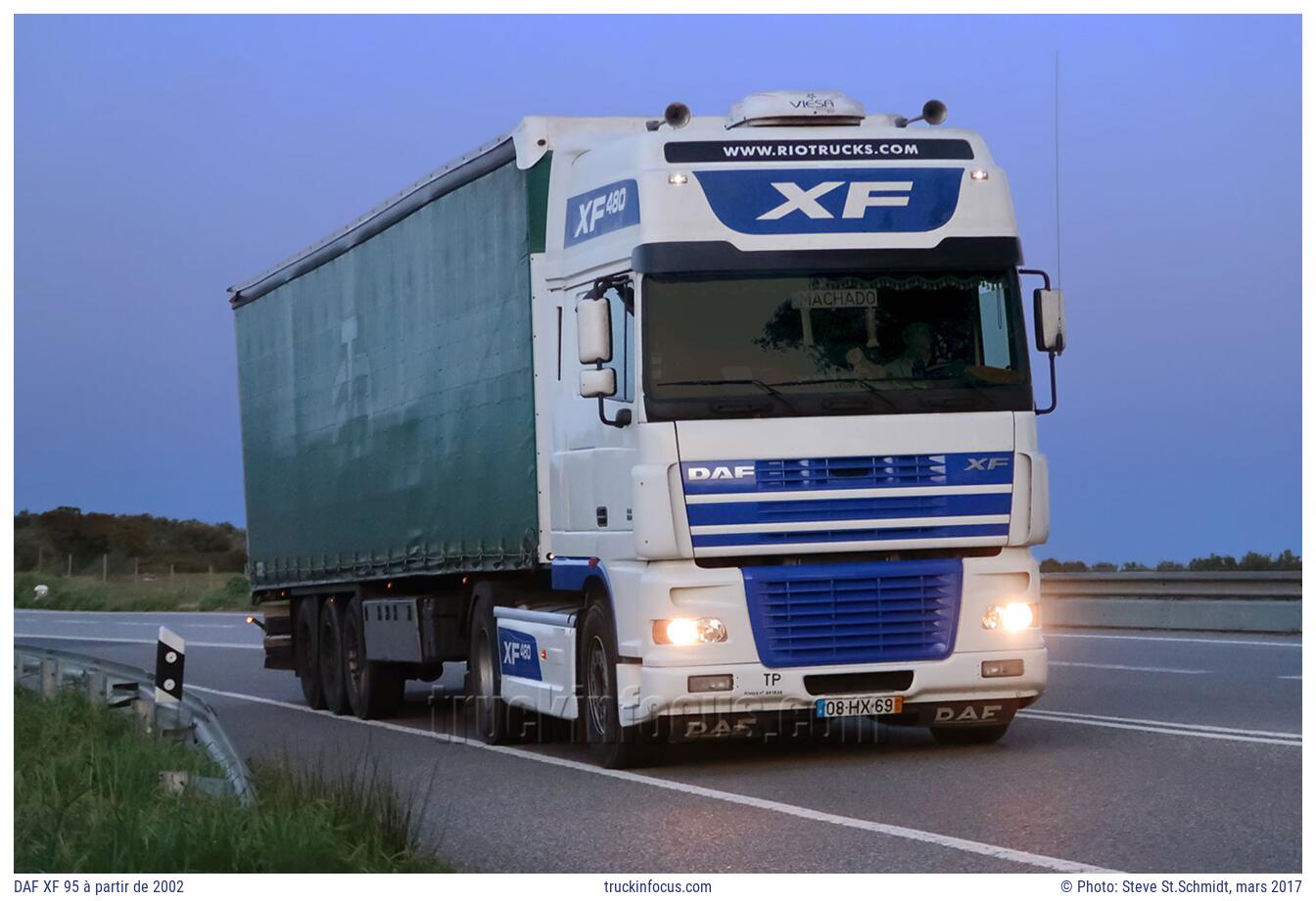 DAF XF 95 à partir de 2002 Photo mars 2017