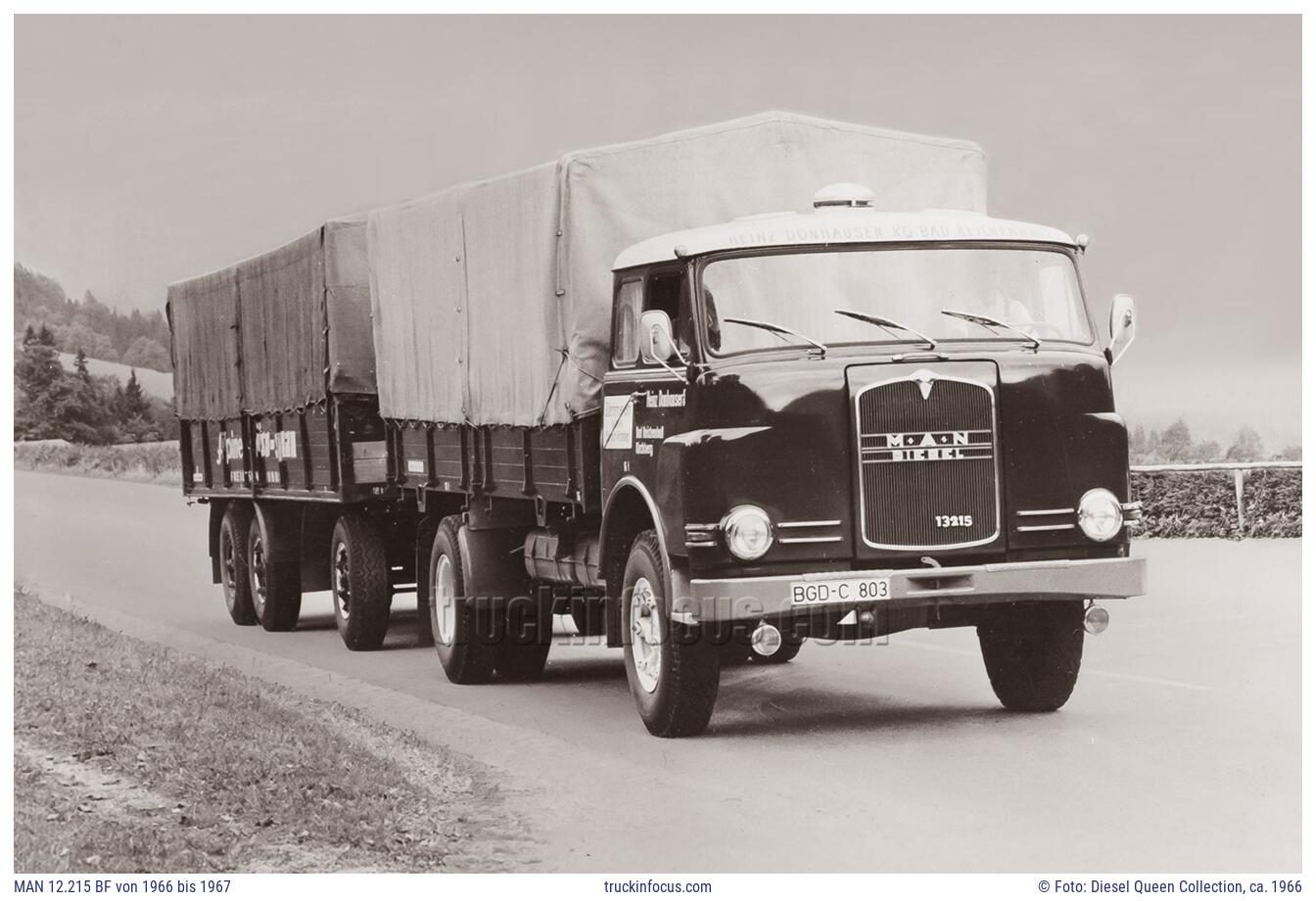 MAN 12.215 BF von 1966 bis 1967 Foto ca. 1966