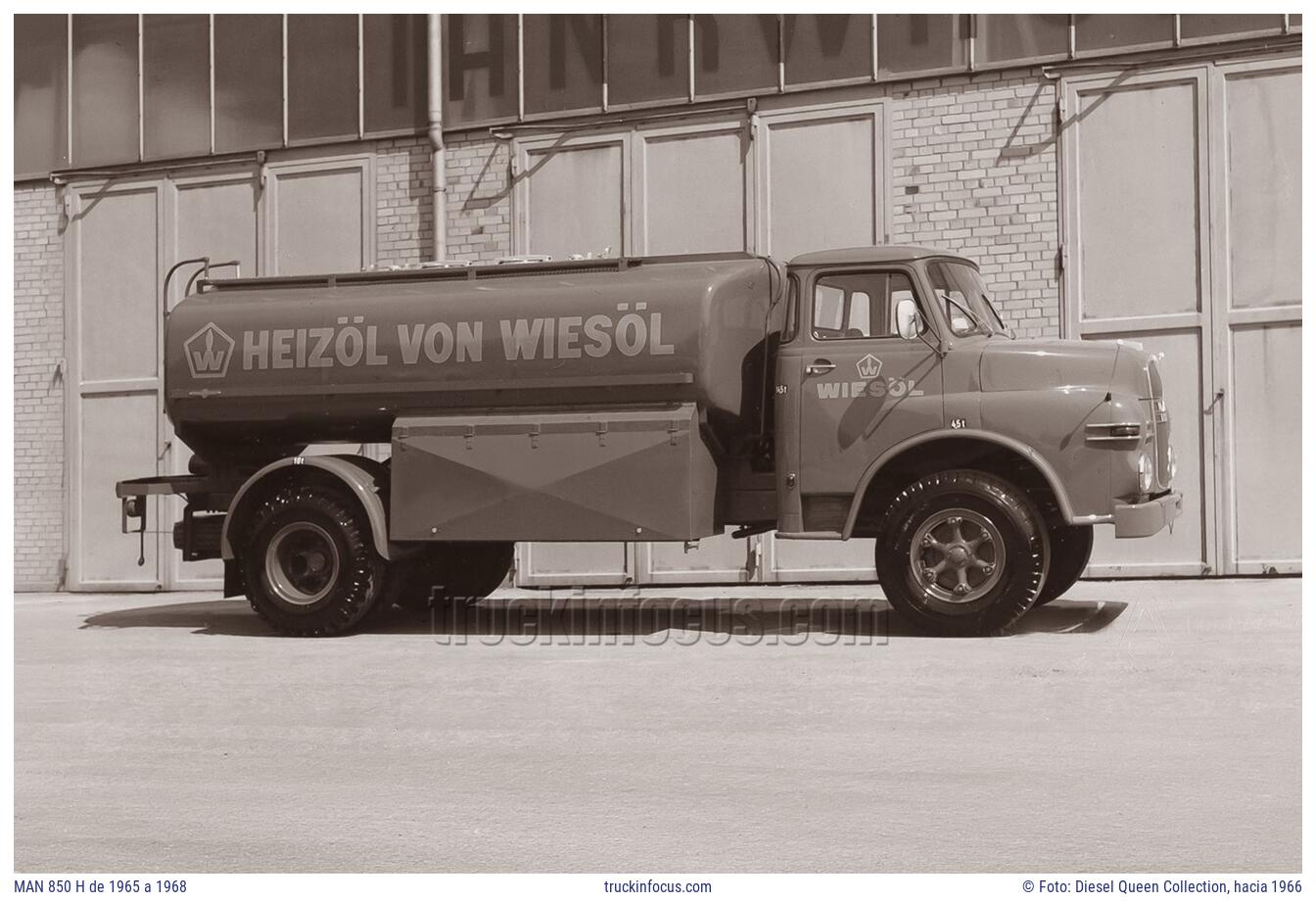 MAN 850 H de 1965 a 1968 Foto hacia 1966