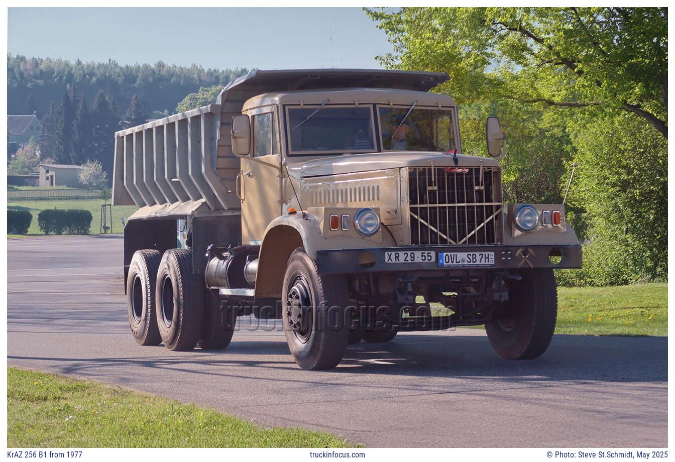 KrAZ 256 B1 from 1977 Photo May 2025