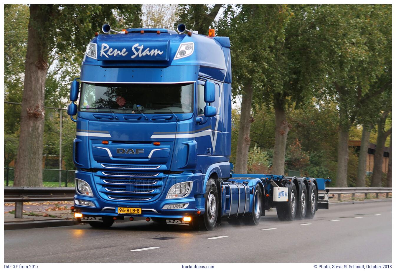 DAF XF from 2017 Photo October 2018