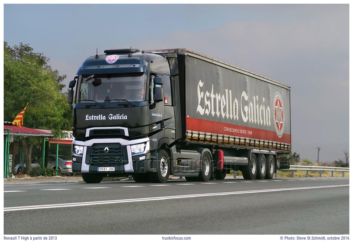 Renault T High à partir de 2013 Photo octobre 2016